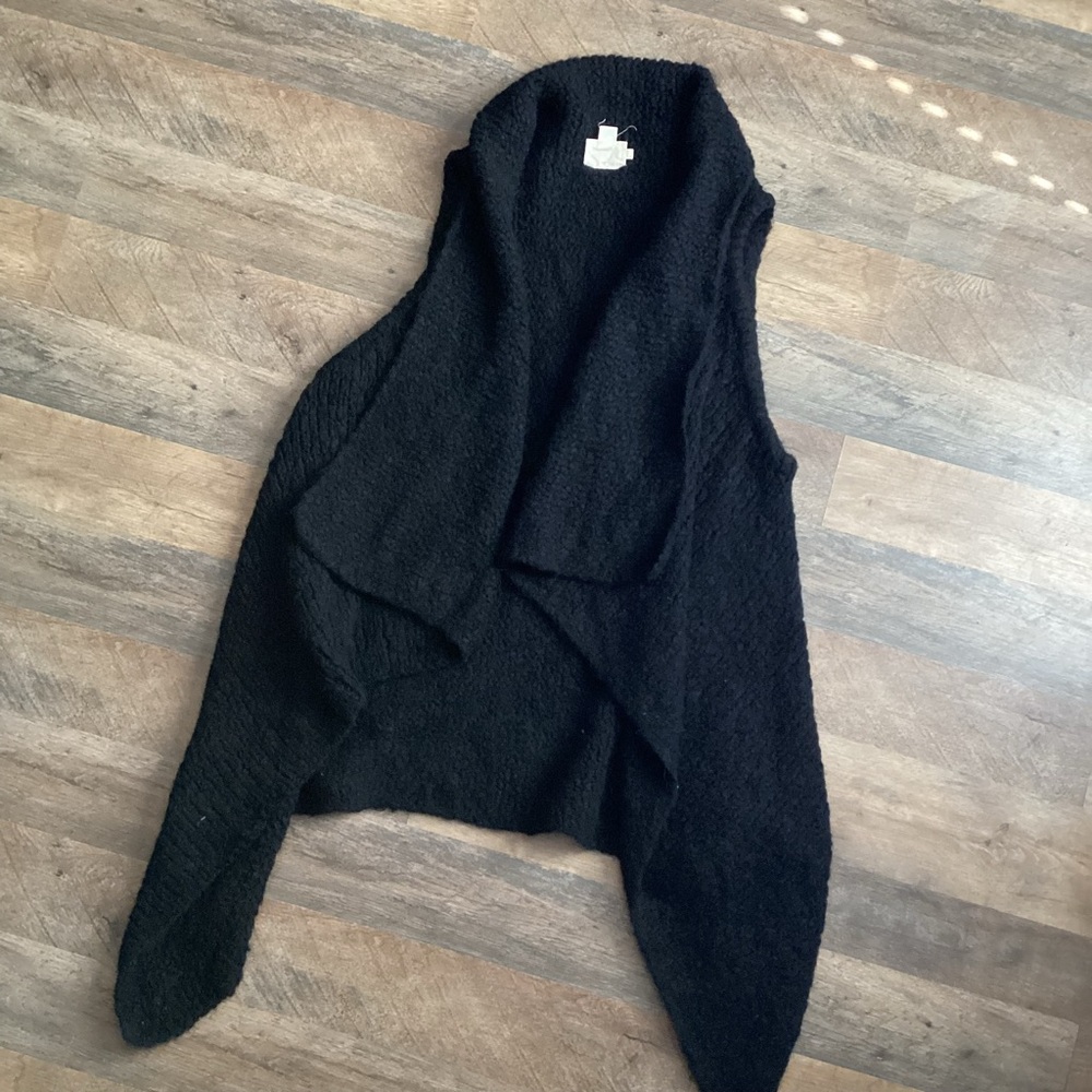 Pure DKNY Black Women's Sweater Vest